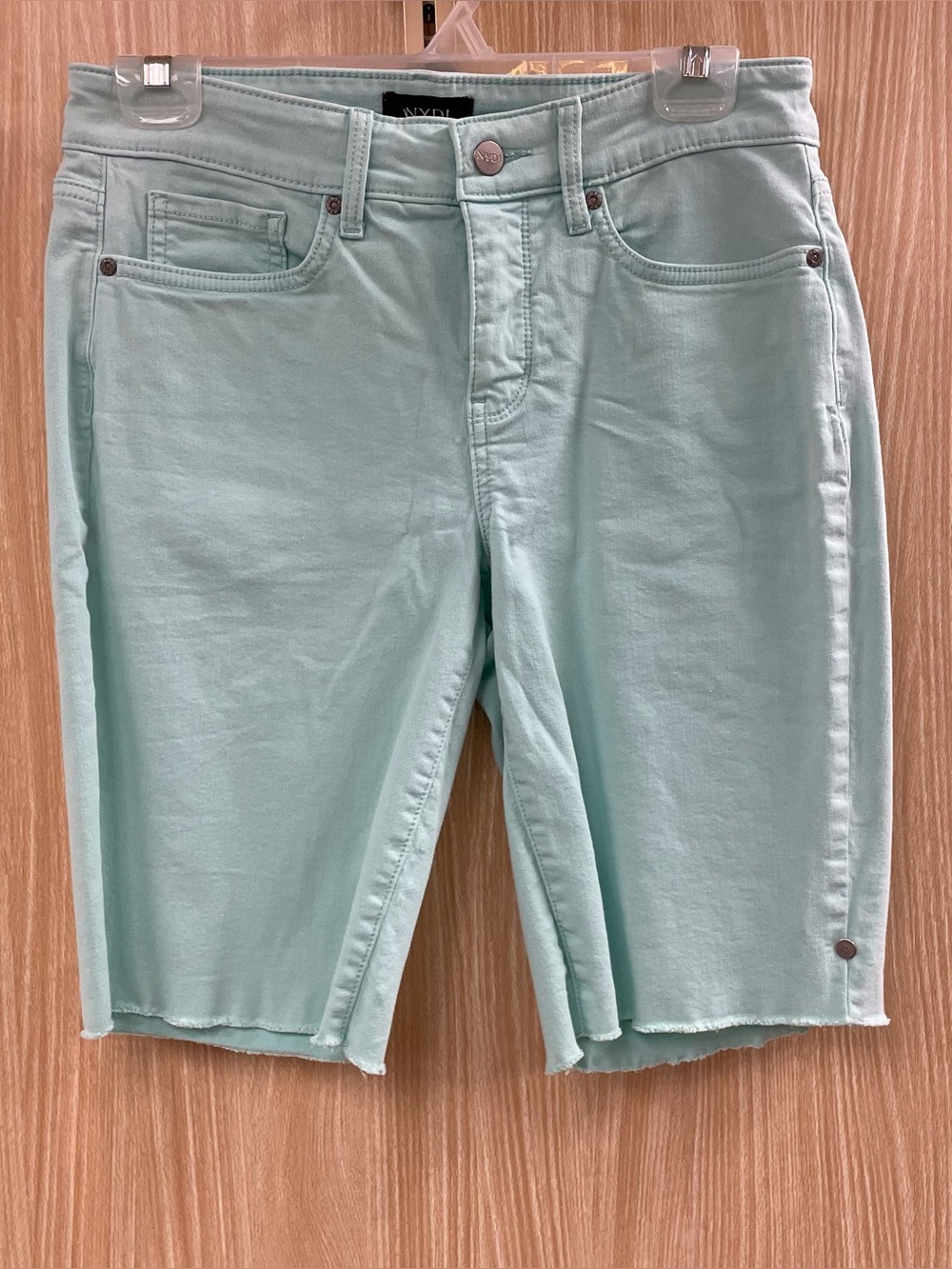 NYDJ Green Denim Shirts Size 4